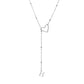 🥳2026 HOT SALE🥳💞50K+ SOLD!⏳✨Stainless Steel Y-Shape Heart Initial Necklace