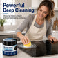 🔥HOT SALE 50%OFF🔥Glass Stove Cleaner Paste 80g with Sponge Burnt Stain Remover