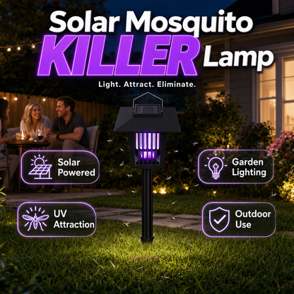 🔥HOT SALE 50%OFF🔥Solar Mosquito Killer Outdoor Ground Stake Lamp