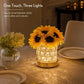 🌻 50% OFF NOW! ✨ Sunflower-Themed Bedside Lamp – Warm Glow & Elegant Bedroom Decor 🛏️💡