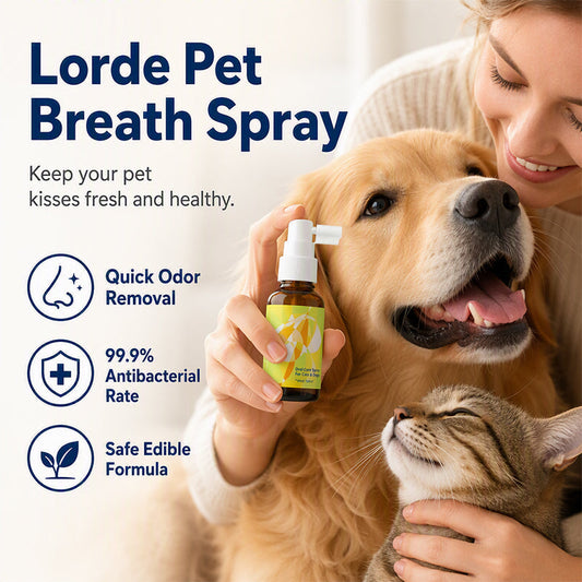 🔥HOT SALE🔥Pet Breath Freshener Spray for Dogs and Cats