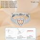 🥳2026 HOT SALE🥳💞50K+ SOLD!⏳✨Sparkling Heart Memorial Ring for Mothers