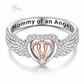 🥳2026 HOT SALE🥳💞50K+ SOLD!⏳✨Sparkling Heart Memorial Ring for Mothers