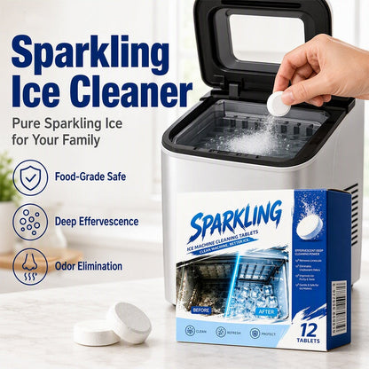 ⏳⏳Limited Sale 50%OFF🧊 Ice Machine Cleaner Descaler Tablets