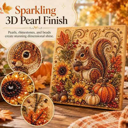 🥳2026 HOT SALE🥳💞50K+ SOLD!⏳✨Autumn 3D Pearl Painting Kit