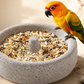 🔥2-in-1 Volcanic Rock Bird Food Bowl & Beak Grinder