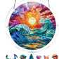 🔥Acrylic Sunset & Sea Jigsaw Puzzle Window Hanging