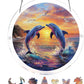 🔥Acrylic Sunset & Sea Jigsaw Puzzle Window Hanging