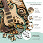 🎁🎃Halloween Sale 50% OFF!🥰Creative Steampunk Guitar 3D Puzzle
