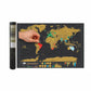 World Map Travel Journal