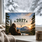 🌲50% OFF | Funny Woodland 2027 Wall Calendar – Whimsical Forest‑Animal Art, Large Note‑Friendly Grids For Home & Office!