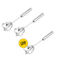 🥚 Easy Press Manual Egg Beater – Stainless Steel Hand Whisk for Eggs, Cream & Baking