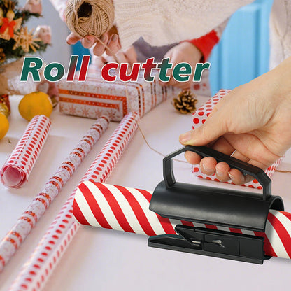 🎁🎄Christmas Sale 50% OFF!🔥Clean-Cut Wrapping Paper Roll Cutter