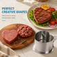 🔥Stainless Steel Burger Press and Mold Set