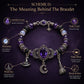 💜 New Arrivals 50% OFF💥Gothic Purple Rhinestone Halloween Bracelet