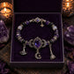 💜 New Arrivals 50% OFF💥Gothic Purple Rhinestone Halloween Bracelet