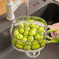 🔥HOT SALE 50%OFF🔥2 in 1 Draining Basket with Lid