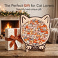 🎁Christmas Sale 50% OFF🎅 135-Piece Morandi-Colored Cat Shaped Wooden Jigsaw Puzzle