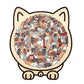 🎁Christmas Sale 50% OFF🎅 135-Piece Morandi-Colored Cat Shaped Wooden Jigsaw Puzzle