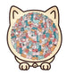 🎁Christmas Sale 50% OFF🎅 135-Piece Morandi-Colored Cat Shaped Wooden Jigsaw Puzzle