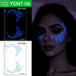 🎃Halloween Luminous Face Tattoo Stickers
