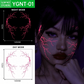 🎃Halloween Luminous Face Tattoo Stickers