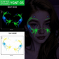 🎃Halloween Luminous Face Tattoo Stickers