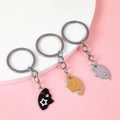 💝 LIMITED OFFER — Save 50% Today! 💝3-Piece Matching Keychain Set