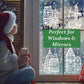 🎁🎄Christmas Sale 50% OFF✨!Christmas Village Window Cling Set