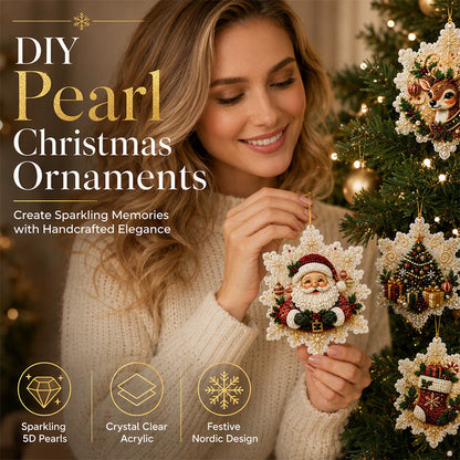 🎁🎄Christmas Sale 50% OFF!🥰Christmas DIY Painting Hanging Ornaments Set