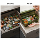 🔥Space-Saving Kitchen Spice Organizer with Dividers