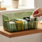 🔥Space-Saving Kitchen Spice Organizer with Dividers