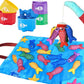🥳2026 HOT SALE 50%OFF🥳Toddler Cloth Fishing Toy Set with Stacking Cups