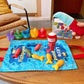 🥳2026 HOT SALE 50%OFF🥳Toddler Cloth Fishing Toy Set with Stacking Cups