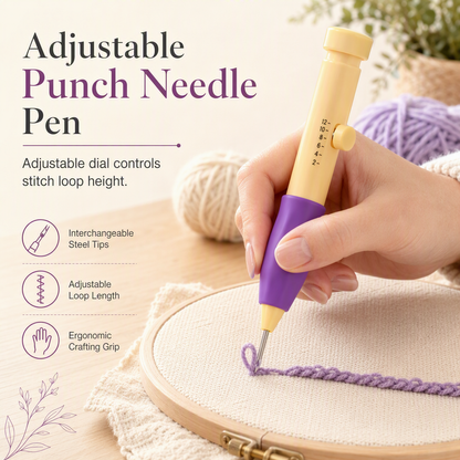 🎁🎄Christmas Sale 50% OFF!💞50K+ SOLD!⏳✨Punch Needle Embroidery Tool Kit