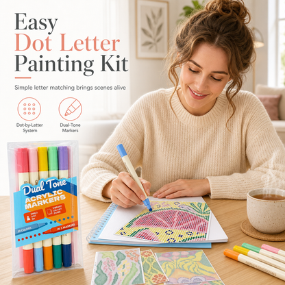 🎁🎄Christmas Sale 50% OFF!💞50K+ SOLD!⏳✨Mindfulness Braille Coloring Set