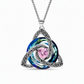 🥳2026 HOT SALE🥳Women's Celtic Knot Birthstone Pendant Necklace