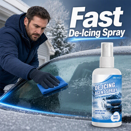 🔥HOT SALE 50% OFF🔥Fast Acting De-Icing Spray for Cars