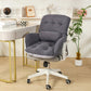 ☁️🪑 Cloud Comfort Desk Chair – Plush Swivel Seating for Study, Vanity & Home Office