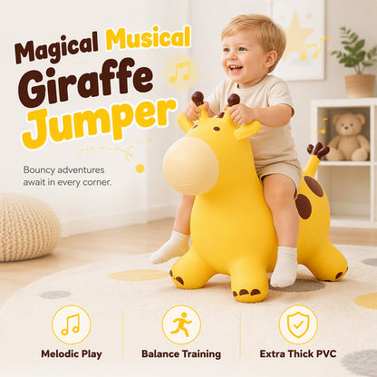 🎁🎄Christmas Sale 50% OFF!💞50K+ SOLD!⏳✨Cute Giraffe Bouncy Animal Hopper for Kids