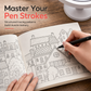 😍Best Sellers 💖Simple Stick Figure Line Art Coloring Book