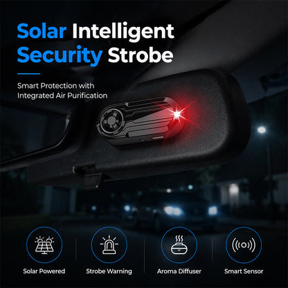 🎉BUY 1 GET 1 FREE🎉Solar Powered Car Simulated Anti-Theft LED Warning Light