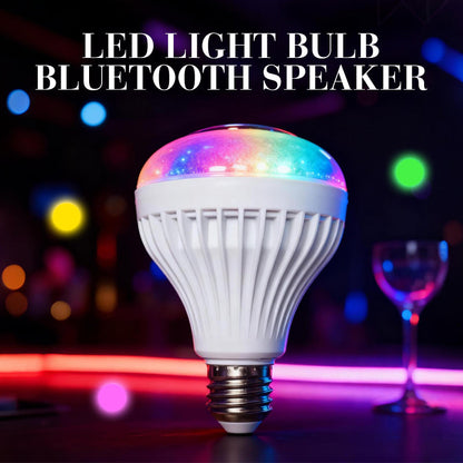 🎁🎄Christmas Sale 50% OFF!💞50K+ SOLD!⏳✨Smart Music Light Bulb with Built-in Bluetooth Speaker