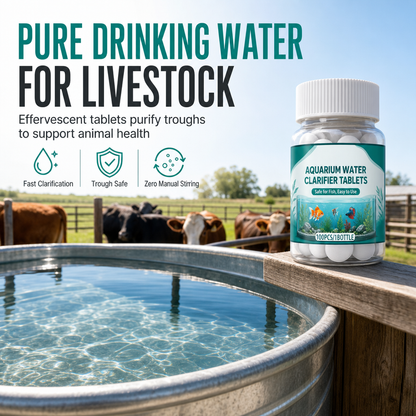 Livestock Water Purifying Tablets for Tank and Pond Water