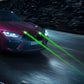 🚗 Laser Warning Light: High-Visibility, USB-C Rechargeable, Waterproof, Anti-Rear-End Collision