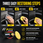 🚗🖤 Car Plastic Trim Restorer Wax – Revive Faded Black Surfaces