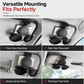 🚗🕶️Universal Portable Car Sunglasses Holder & Ticket Card Clip