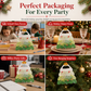 🎁🎄Christmas Sale 50% OFF!💞50K+ SOLD!⏳✨Cute Christmas Tree Transparent Gift Bag with Handle