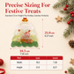 🎁🎄Christmas Sale 50% OFF!💞50K+ SOLD!⏳✨Cute Christmas Tree Transparent Gift Bag with Handle