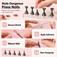 😍Best Sellers 50%OFF✨Nail Art Practice Stand Set